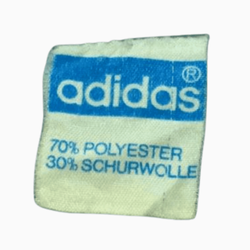 アディダス（adidas）の1970年代初期のタグ