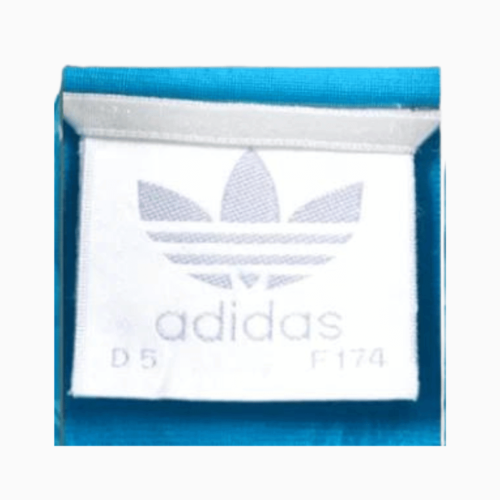 アディダス（adidas）の1980年代後期〜1995年のタグ