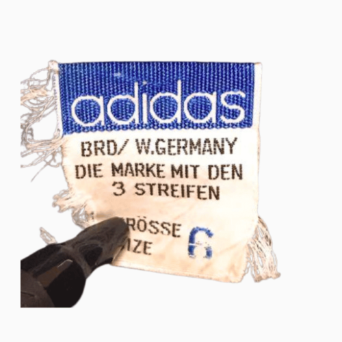 アディダス（adidas）の1960年代〜71年のタグ